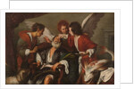 Tobias Curing His Father's Blindness, 1630-35 by Bernardo Strozzi