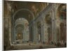 Interior of Saint Peter's, Rome after 1754 by Giovanni Paolo Pannini or Panini