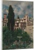 A Spanish Garden by Martin Rico y Ortega