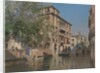 A Canal in Venice, c.1875 by Martin Rico y Ortega