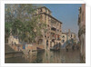 A Canal in Venice, c.1875 by Martin Rico y Ortega