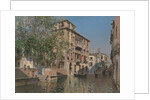 A Canal in Venice, c.1875 by Martin Rico y Ortega