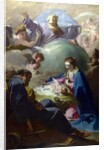 The Nativity with God the Father and the Holy Ghost, c.1740 by Giovanni Battista Pittoni