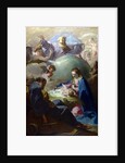 The Nativity with God the Father and the Holy Ghost, c.1740 by Giovanni Battista Pittoni