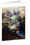 The Nativity with God the Father and the Holy Ghost, c.1740 by Giovanni Battista Pittoni