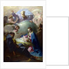 The Nativity with God the Father and the Holy Ghost, c.1740 by Giovanni Battista Pittoni