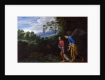 Tobias and the Archangel Raphael, c.1650 by Adam (after) Elsheimer