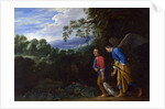 Tobias and the Archangel Raphael, c.1650 by Adam (after) Elsheimer