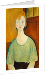 Girl in a Green Blouse, 1917 by Amedeo Modigliani