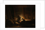 The Holy Family at Night, c.1642-48 by (studio of) Rembrandt Harmensz. van Rijn