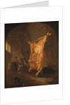 The Slaughtered Ox, 1635-55 by Abraham van den Hecken