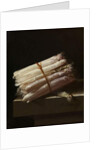 Still Life with Asparagus, 1697 by Adrian Coorte