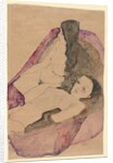 Two Reclining Nudes, 1911 by Egon Schiele