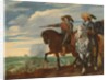 Frederick Henry and Ernst Casimir of Nassau-Dietz at the Siege of Hertogenbosch, c. 1629-35 by Pauwels I van Hillegaert