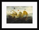 The Battle of Cadiz of 1587, 1608 by Aert van Antum
