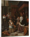 The Feast of St Nicholas, 1665-68 by Jan Havicksz. Steen