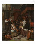The Feast of St Nicholas, 1665-68 by Jan Havicksz. Steen