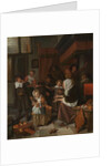 The Feast of St Nicholas, 1665-68 by Jan Havicksz. Steen