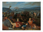 The Batavians Defeating the Romans on the Rhine, 1600-13 by Otto van Veen