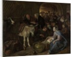 The adoration of the shepherds, 1660-79 by Jan Havicksz. Steen