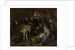 The adoration of the shepherds, 1660-79 by Jan Havicksz. Steen