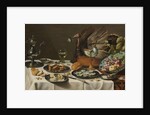 Still Life with a Turkey Pie, 1627 by Pieter Claesz