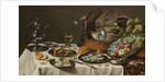 Still Life with a Turkey Pie, 1627 by Pieter Claesz