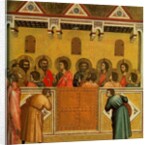 Pentecost, c.1310-18 by Giotto di Bondone (and workshop)