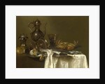 Still Life: Pewter and Silver Vessels and a Crab, c.1633-37 by Willem Claesz. Heda