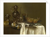 Still Life: Pewter and Silver Vessels and a Crab, c.1633-37 by Willem Claesz. Heda