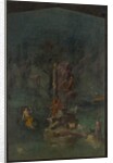 Polyphemus and Galatea in a landscape by Roman