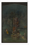 Polyphemus and Galatea in a landscape by Roman