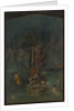 Polyphemus and Galatea in a landscape by Roman