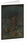 Polyphemus and Galatea in a landscape by Roman