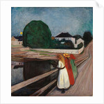 Girls on the Pier, c.1901 by Edvard Munch