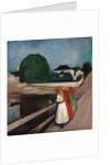 Girls on the Pier, c.1901 by Edvard Munch