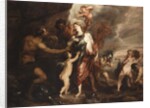 Venus at the Forge of Vulcan, also known as “Thetis receives the Arms of Achilles” by Anthony van Dyck