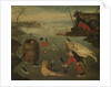 Grotesque Duel on the Ice, c.1560 by Pieter Huys