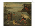 Grotesque Duel on the Ice, c.1560 by Pieter Huys