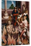 Saint John the Evangelist in the cauldron, 1514 by Hans Fries