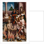 Saint John the Evangelist in the cauldron, 1514 by Hans Fries