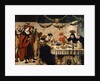 Saint Thomas Aquinas at the Table of King Louis the Saint, 1516-18 by Niklaus Manuel Deutsch