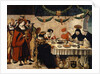 Saint Thomas Aquinas at the Table of King Louis the Saint, 1516-18 by Niklaus Manuel Deutsch