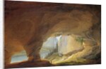 View from the Beatus Cave upon the Lake of Thun, 1776 by Caspar Wolf