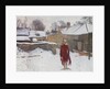 Mannikin in the Snow, c.1891-93 by John Singer Sargent
