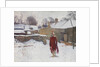 Mannikin in the Snow, c.1891-93 by John Singer Sargent