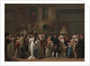 The Public Viewing David’s 'Coronation' at the Louvre, 1810 by Louis Leopold Boilly