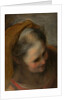 Head of an Old Woman Looking to Lower Right, 1584-86 by Federico Fiori Barocci or Baroccio