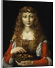 Girl with Cherries, c.1491-95 by Giovanni Ambrogio de Predis