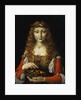 Girl with Cherries, c.1491-95 by Giovanni Ambrogio de Predis
